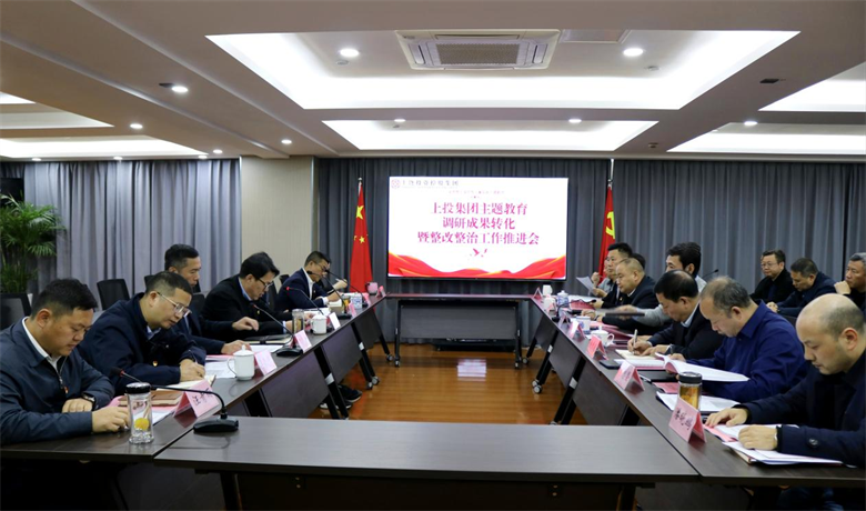 0638太阳集团官网党委召开主题教育调研成果转化暨整改整治工作推进会