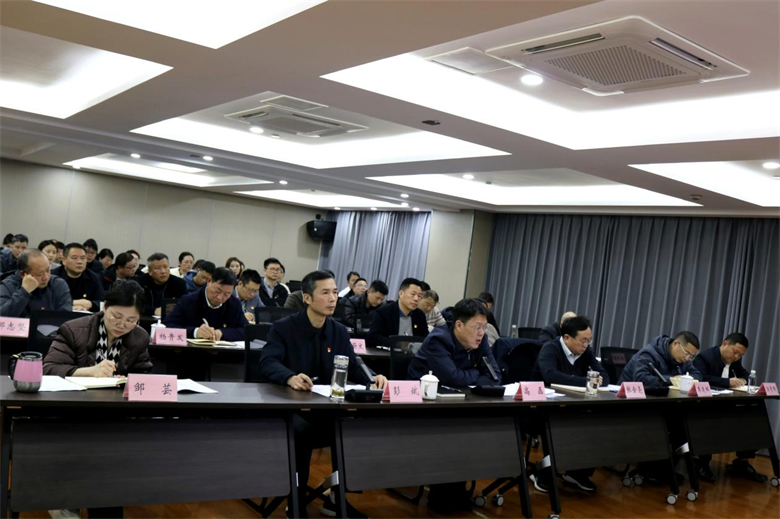 0638太阳集团官网召开2023年度党支部书记 抓基层党建工作述职评议会